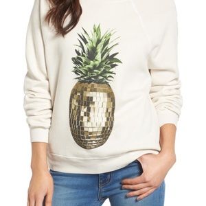 Wildfox Party Pineapple Sweatshirt XS